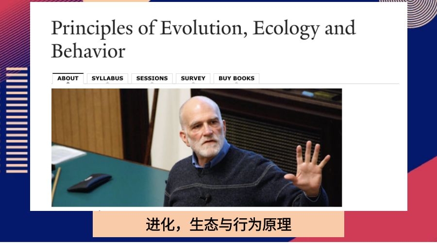 进化，生态与行为原理